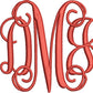 Embroidery Interlocking Monogram - She Chester