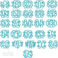 Embroidery Interlocking Monogram - She Chester
