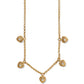Esprit Gold Heart Station Necklace - JM7363 - She Chester