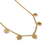 Esprit Gold Heart Station Necklace - JM7363 - She Chester