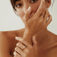 Gold Small Twisted Ring -