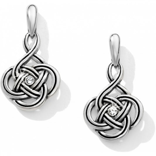 Interlock Petite Post Drop Earrings JA1811