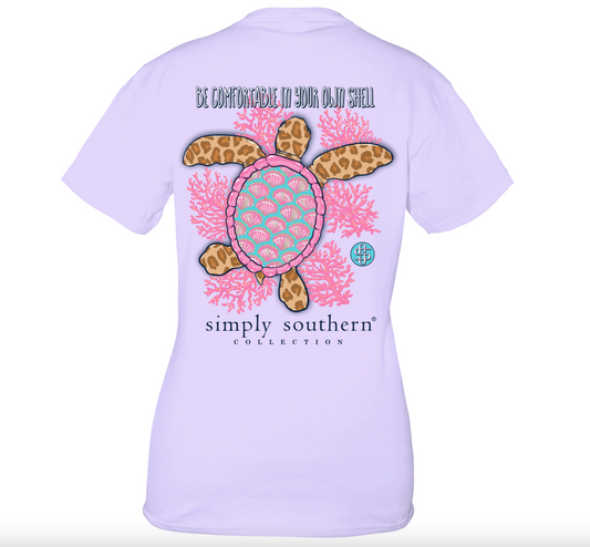 Purple Turtle Tee -