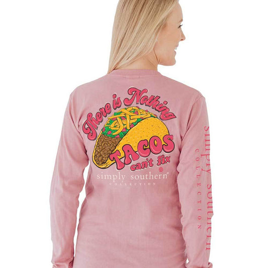 Nothing Tacos Cant Fix Long Sleeve Tee Final Sale