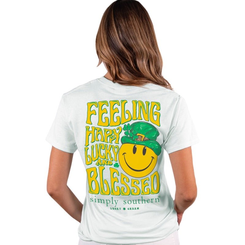 Feeling Blessed Smiley SS - She Chester