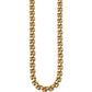 Ferrara Chain Link Gold Necklace - JM7277 - She Chester