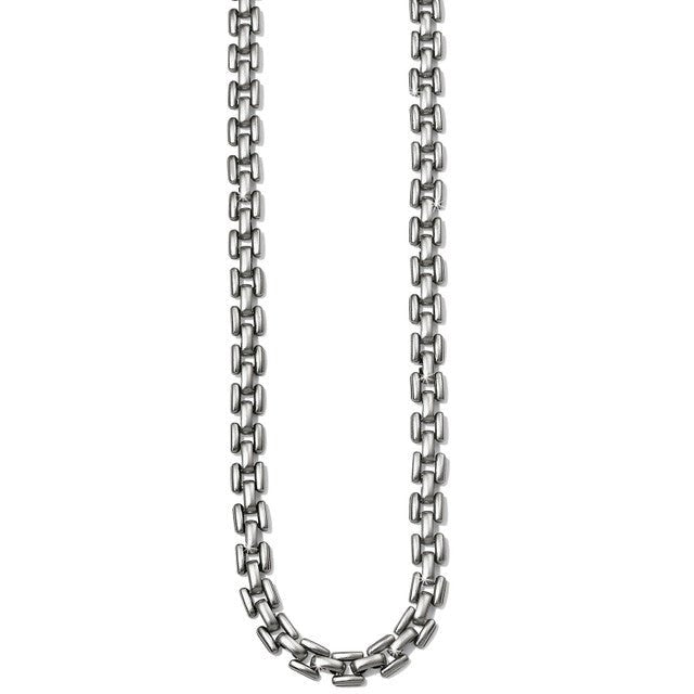 Ferrara Chain Link Silver Necklace - JM7278 - She Chester