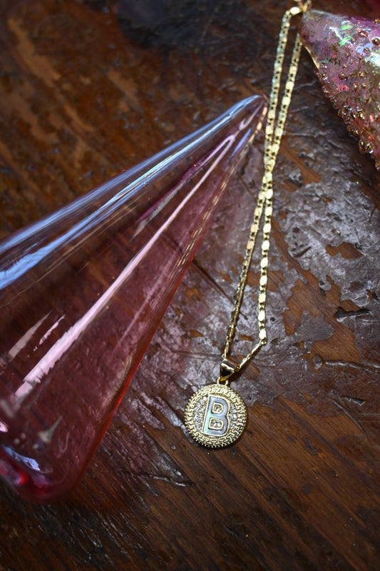 Gemelli Emerson Initial Necklace - She Chester