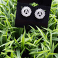 Gemelli Silver Circle Initial Earrings - She Chester