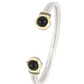 Genuine Black Onyx Cuff Bracelet B5125 - A500 - She Chester