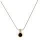 Genuine Black Onyx Pendant with Chain K5124 - A503 - She Chester