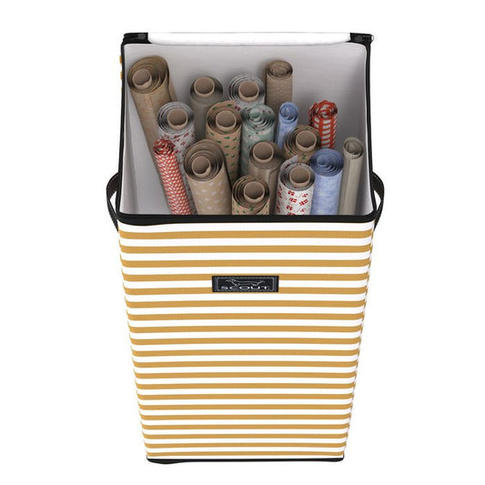 Gold Digger Wrap and Roll Wrapping Paper Storage Bin - She Chester