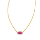 Grayson Crystal Ruby Necklace - She Chester