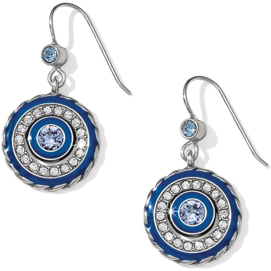 Halo Eclipse French Wire Earrings - JA3623 - She Chester