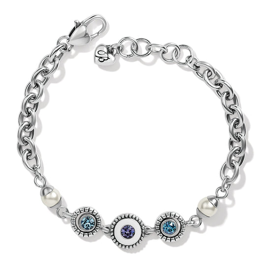 Halo Light Pearl Bracelet - She Chester