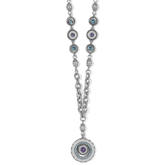 Halo Light Pearl Necklace - She Chester