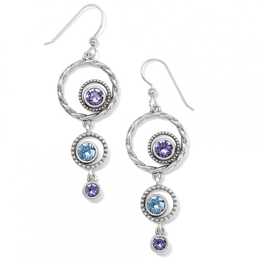 Halo Radiance French Wire Earrings - She Chester