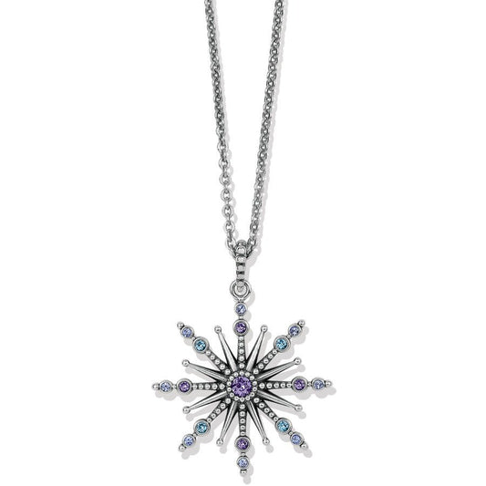 Halo Starlit Long Necklace - JM5305 - She Chester