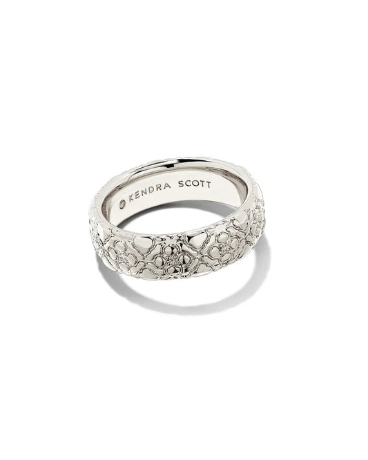 Harper Rhod Band Ring - sz 9 - She Chester