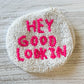 Hey Good Lookin Beaded Pouch - She Chester