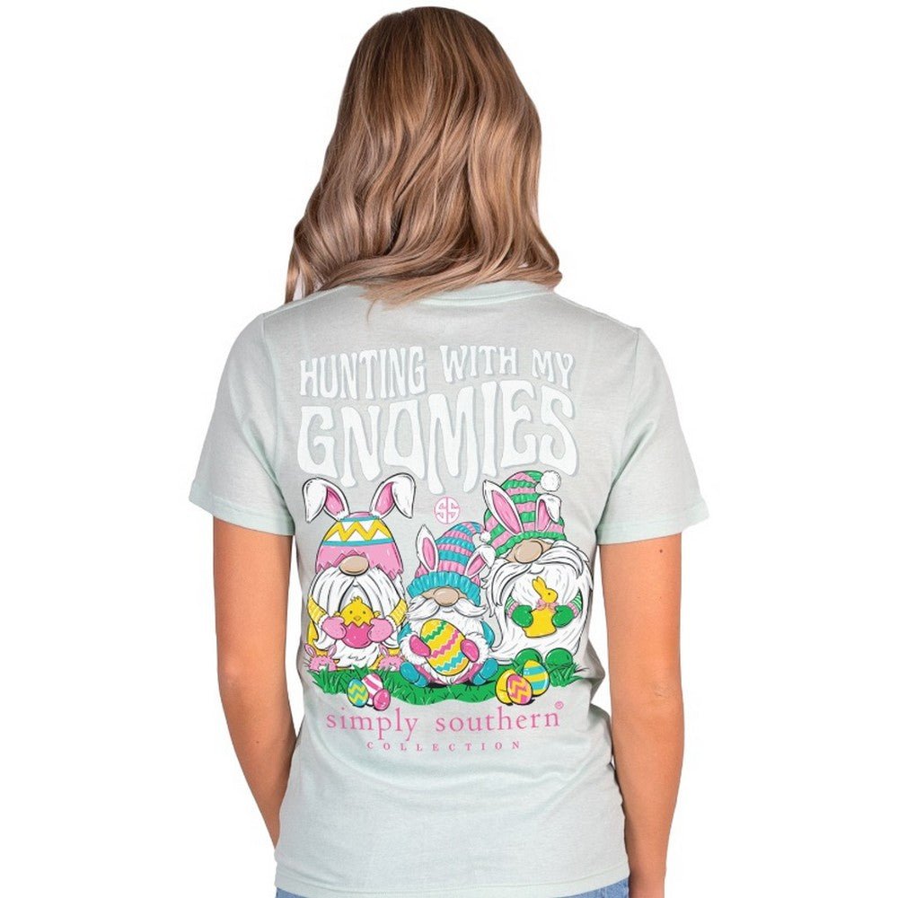 Hunting With My Gnomes SS Tee - She Chester