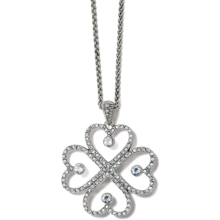 Illumina Mirrored Silver Heart Necklace - JM7344 - She Chester