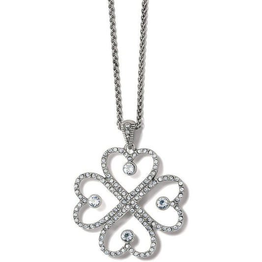 Illumina Mirrored Silver Heart Necklace - JM7344 - She Chester
