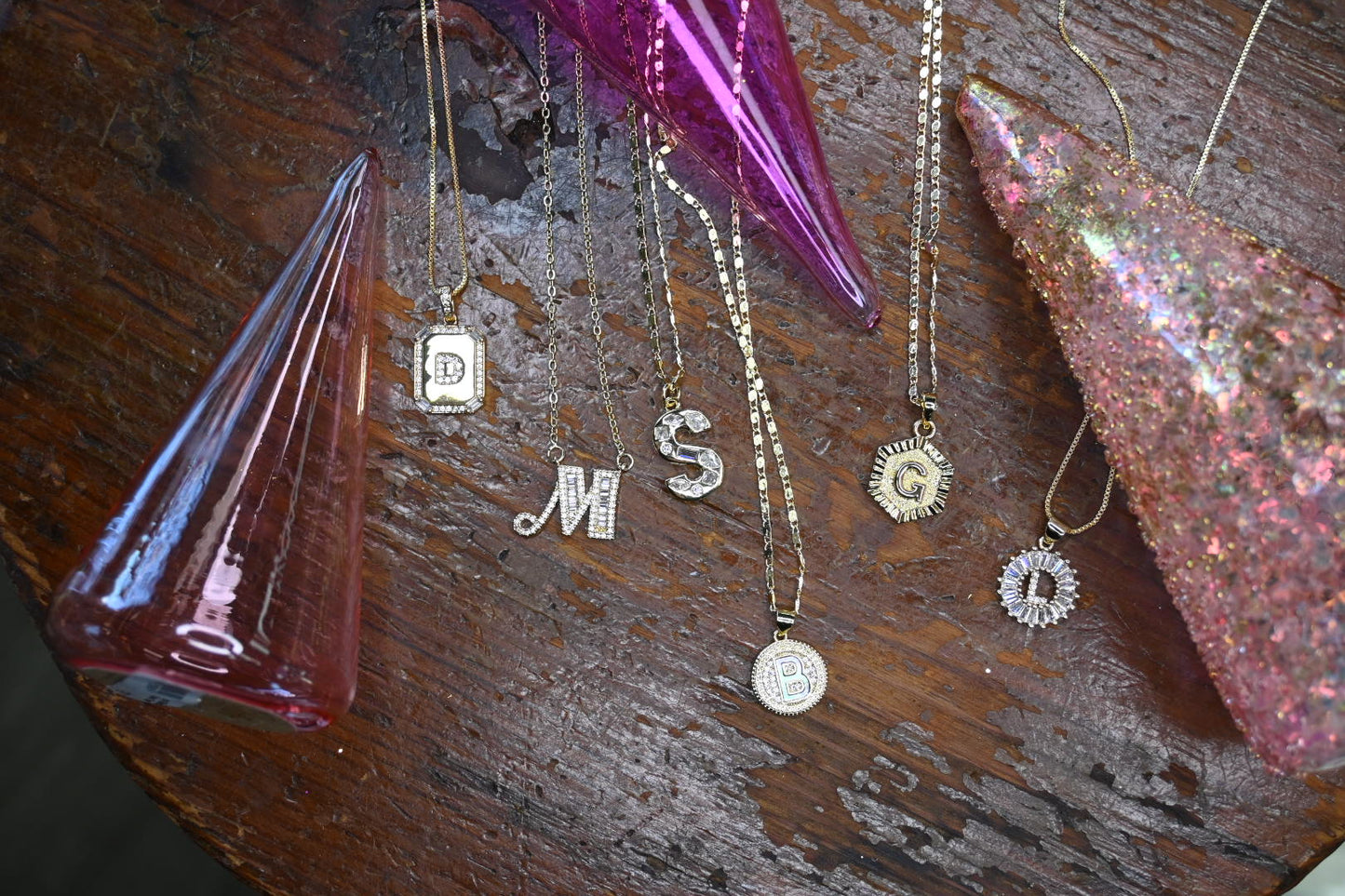 Ann Initial Necklace -