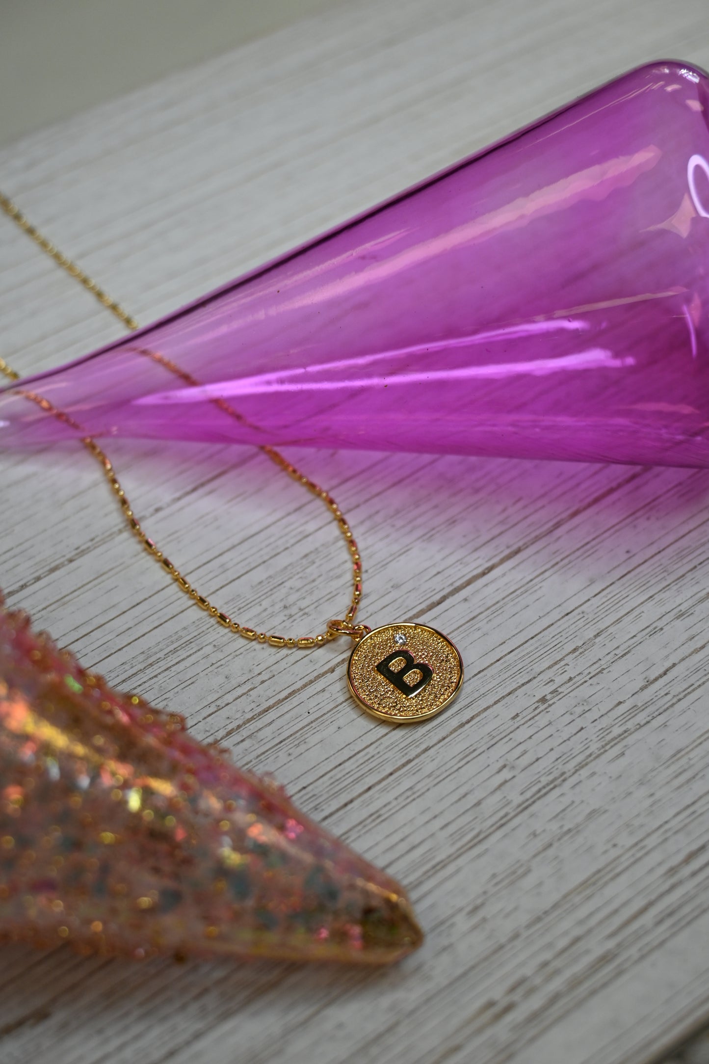 Gemelli Tasha Initial Necklace