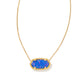 Elisa Necklace Gold Indigo Opal