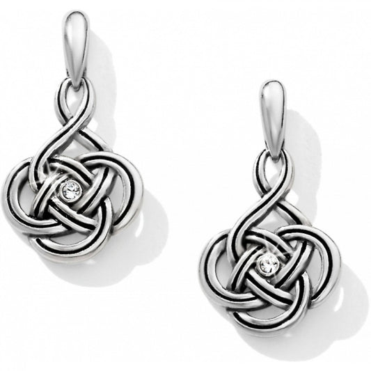 Interlock Petite Post Drop Earrings JA1811 - She Chester