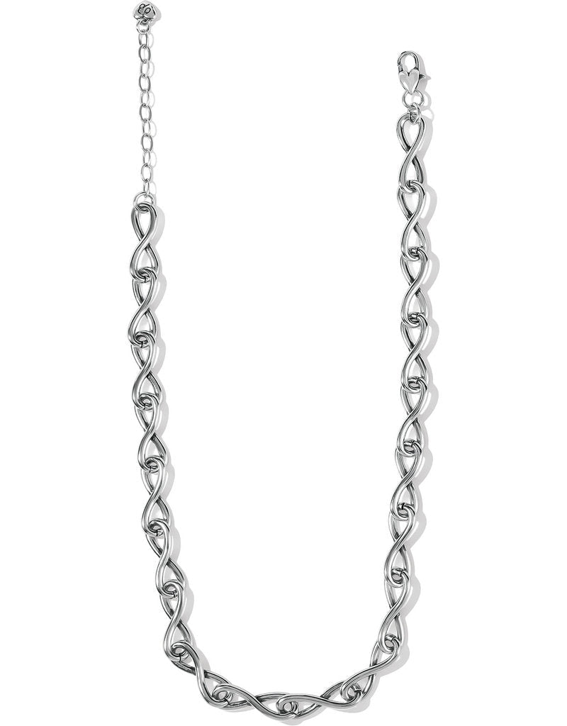 Interlock Twist Necklace - JM7120 - She Chester