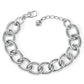 Interlok Chain Silver Bracelet - JF9750 - She Chester