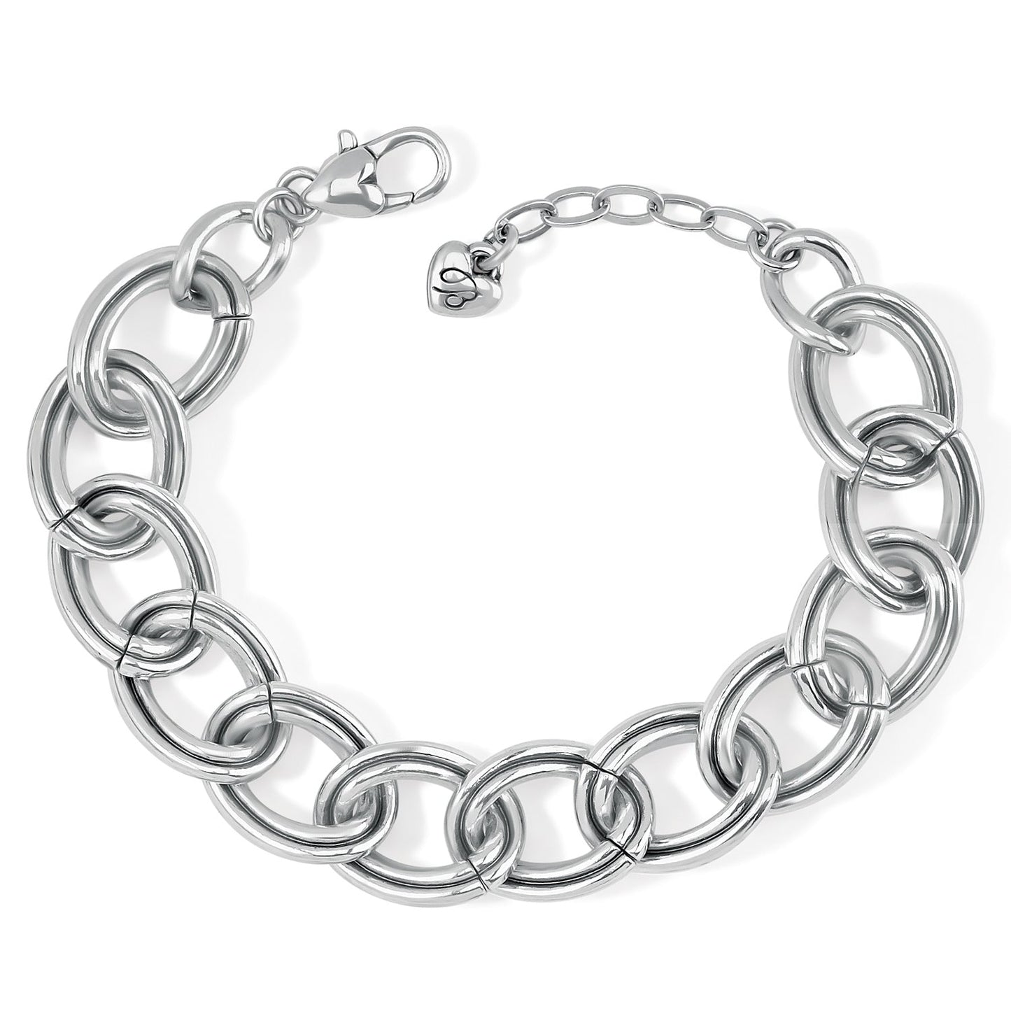 Interlok Chain Silver Bracelet - JF9750 - She Chester