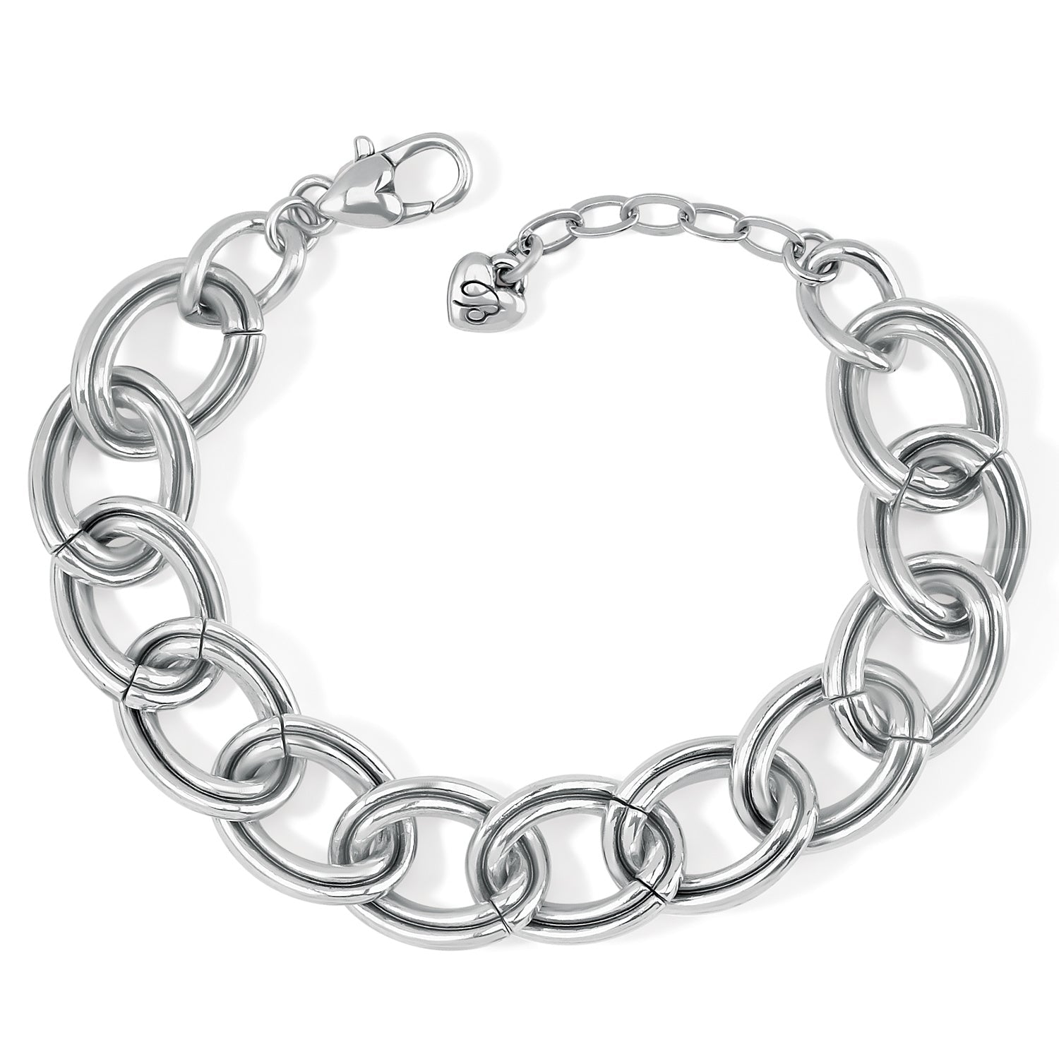 Interlok Chain Silver Bracelet - JF9750 - She Chester