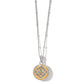 Interlok Noir Reversible Necklace - JM3903 - She Chester
