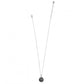 Interlok Noir Reversible Necklace - JM3903 - She Chester