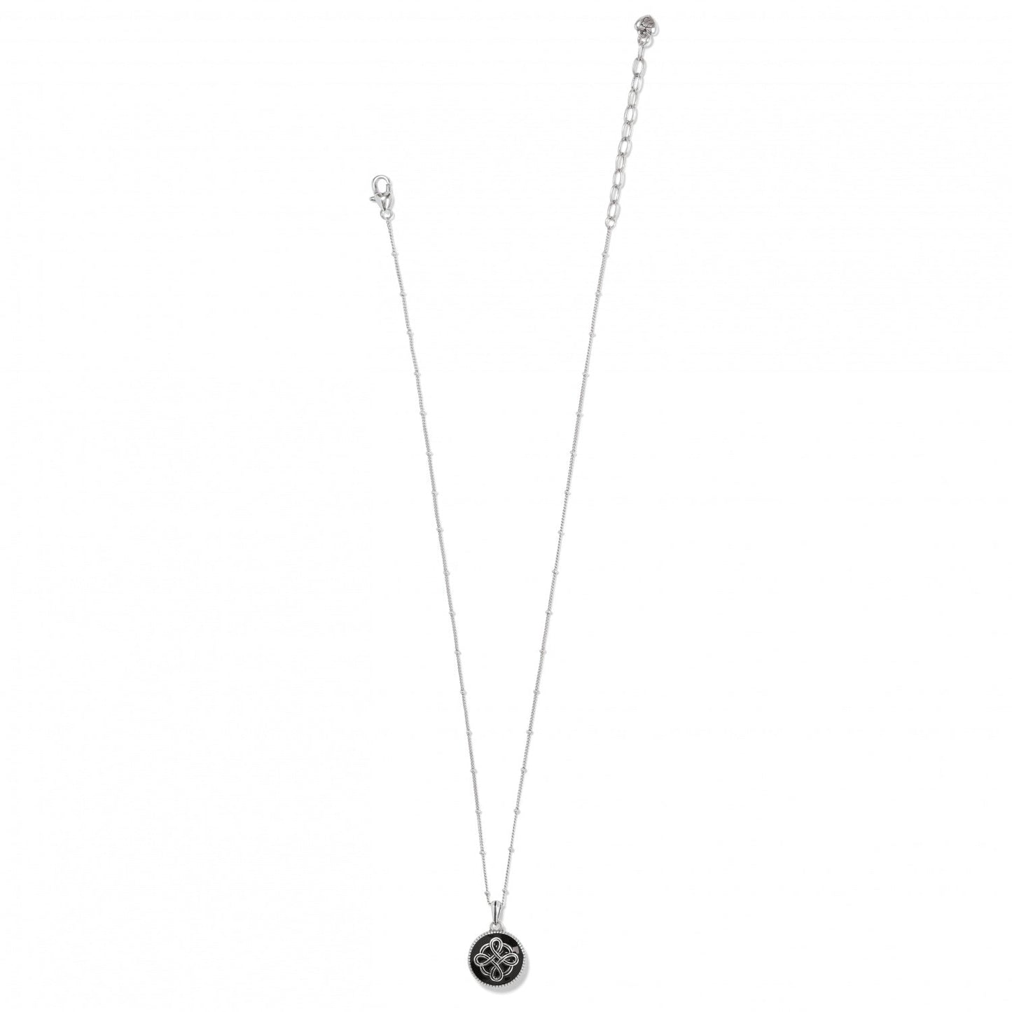 Interlok Noir Reversible Necklace - JM3903 - She Chester