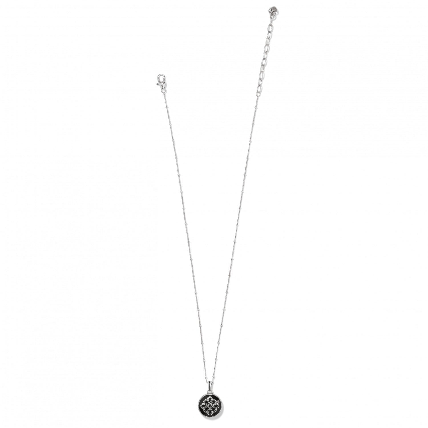 Interlok Noir Reversible Necklace - JM3903 - She Chester