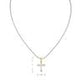 K5192 - AF05 SM Cross Necklace 18in Chain - She Chester