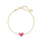 Ari Magenta Gold Bracelet