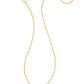 Cailin Pendant Necklace Gold Champagne Opal Crystal