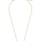 Elisa Gold Pendant Necklace In Platinum Drusy