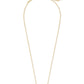 Elisa Gold Pendant Necklace In Black Drusy