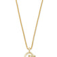 Presleigh Love Knot Pendant Necklace In Gold