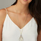 Simon Long Pendant Necklace In Gold