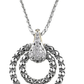 Lattice Collection - Palermo Edition - Pavé Swinging Slider with Chain K3816 - A0F0 - She Chester