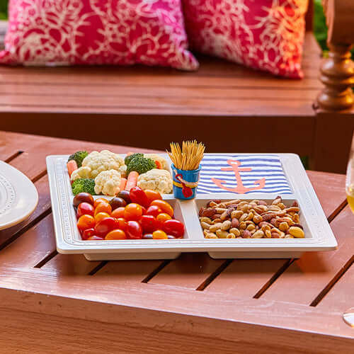 Melamine Square Sectional Server