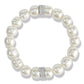 Meridian Petite Pearl Stretch Bracelet - JF0031 - She Chester