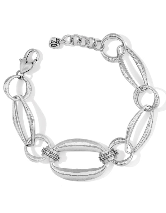 Meridian Silver Chunky Chain Bracelet - She Chester